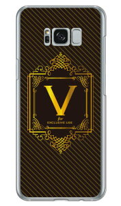 Cf LTD ���O�W���A���[�C�j�V���� V �S�[���h�C�G���[ �i�N���A�j Galaxy S8+ �iPLUS�j SC-03J�ESCV35 docomo�Eau Coverfull galaxy s8 plus �P�[�X galaxy s8 plus �J�o�[ �M�����N�V�[s8 �v���X �P�[�X �M�����N�V�[s