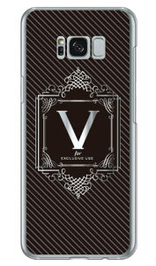 Cf LTD ���O�W���A���[�C�j�V���� V �V���o�[�O���[ �i�N���A�j Galaxy S8+ �iPLUS�j SC-03J�ESCV35 docomo�Eau Coverfull galaxy s8 plus �P�[�X galaxy s8 plus �J�o�[ �M�����N�V�[s8 �v���X �P�[�X �M�����N�V�[s8 