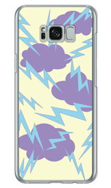 エレクトロクラウド レモン （クリア） Galaxy S8+ （PLUS） SC-03J・SCV35 docomo・au SECOND SKIN galaxy s8 plus ケース galaxy s8 plus カバー ギャラクシーs8 プラス ケース ギャラクシーs8 プラス カバー sc-03j ケース sc-03j 送料無料