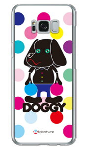 Doggy �}���`�J���[�h�b�g �i�N���A�j design by Moisture Galaxy S8+ �iPLUS�j SC-03J�ESCV35 docomo�Eau SECOND SKIN galaxy s8 plus �P�[�X galaxy s8 plus �J�o�[ �M�����N�V�[s8 �v���X �P�[�X �M�����N�V�[s8 �v���X �J