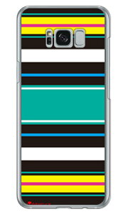 Moisture Stripe �u���b�N �i�N���A�j design by Moisture Galaxy S8+ �iPLUS�j SC-03J�ESCV35 docomo�Eau SECOND SKIN galaxy s8 plus �P�[�X galaxy s8 plus �J�o�[ �M�����N�V�[s8 �v���X �P�[�X �M�����N�V�[s8 �v���X �J�o�[