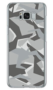 URBAN camouflage �O���[ �i�N���A�j design by Moisture Galaxy S8+ �iPLUS�j SC-03J�ESCV35 docomo�Eau SECOND SKIN galaxy s8 plus �P�[�X galaxy s8 plus �J�o�[ �M�����N�V�[s8 �v���X �P�[�X �M�����N�V�[s8 �v���X �J�o�[ 