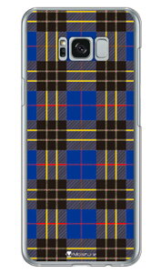 Tartan check �u���[ �i�N���A�j design by Moisture Galaxy S8+ �iPLUS�j SC-03J�ESCV35 docomo�Eau SECOND SKIN galaxy s8 plus �P�[�X galaxy s8 plus �J�o�[ �M�����N�V�[s8 �v���X �P�[�X �M�����N�V�[s8 �v���X �J�o�[ sc-03