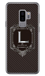 Cf LTD ���O�W���A���[�C�j�V���� L �V���o�[�O���[ �i�N���A�j Galaxy S9+ SC-03K�ESCV39 docomo�Eau Coverfull galaxy s9+ �P�[�X galaxy s9+ �J�o�[ �M�����N�V�[s9+ �P�[�X �M�����N�V�[s9+ �J�o�[ sc-03k �P�[�X s