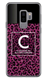 Cf LTD ヒョウ柄 ネイルボトル イニシャル C ピンク （クリア） Galaxy S9+ SC-03K・SCV39 docomo・au Coverfull galaxy s9+ ケース galaxy s9+ カバー ギャラクシーs9+ ケース ギャラクシーs9+ カバー sc-03k ケース sc-03k カバー scv39 ケース 送料無料