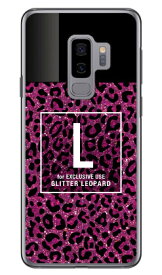 Cf LTD ヒョウ柄 ネイルボトル イニシャル L ピンク （クリア） Galaxy S9+ SC-03K・SCV39 docomo・au Coverfull galaxy s9+ ケース galaxy s9+ カバー ギャラクシーs9+ ケース ギャラクシーs9+ カバー sc-03k ケース sc-03k カバー scv39 ケース 送料無料