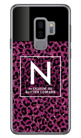 Cf LTD ヒョウ柄 ネイルボトル イニシャル N ピンク （クリア） Galaxy S9+ SC-03K・SCV39 docomo・au Coverfull galaxy s9+ ケース galaxy s9+ カバー ギャラクシーs9+ ケース ギャラクシーs9+ カバー sc-03k ケース sc-03k カバー scv39 ケース 送料無料