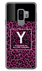 Cf LTD ヒョウ柄 ネイルボトル イニシャル Y ピンク （クリア） Galaxy S9+ SC-03K・SCV39 docomo・au Coverfull galaxy s9+ ケース galaxy s9+ カバー ギャラクシーs9+ ケース ギャラクシーs9+ カバー sc-03k ケース sc-03k カバー scv39 ケース 送料無料