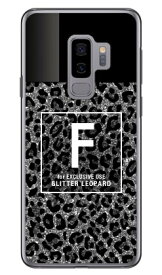 Cf LTD ヒョウ柄 ネイルボトル イニシャル F グレー （クリア） Galaxy S9+ SC-03K・SCV39 docomo・au Coverfull galaxy s9+ ケース galaxy s9+ カバー ギャラクシーs9+ ケース ギャラクシーs9+ カバー sc-03k ケース sc-03k カバー scv39 ケース 送料無料