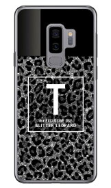 Cf LTD ヒョウ柄 ネイルボトル イニシャル T グレー （クリア） Galaxy S9+ SC-03K・SCV39 docomo・au Coverfull galaxy s9+ ケース galaxy s9+ カバー ギャラクシーs9+ ケース ギャラクシーs9+ カバー sc-03k ケース sc-03k カバー scv39 ケース 送料無料