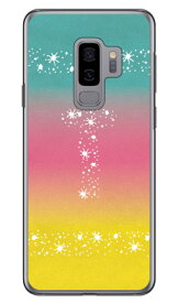 Cf LTD アロハ イニシャル トロピカル T （クリア） Galaxy S9+ SC-03K・SCV39 docomo・au Coverfull galaxy s9+ ケース galaxy s9+ カバー ギャラクシーs9+ ケース ギャラクシーs9+ カバー sc-03k ケース sc-03k カバー scv39 ケース 送料無料