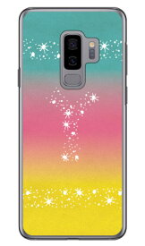 Cf LTD アロハ イニシャル トロピカル Y （クリア） Galaxy S9+ SC-03K・SCV39 docomo・au Coverfull galaxy s9+ ケース galaxy s9+ カバー ギャラクシーs9+ ケース ギャラクシーs9+ カバー sc-03k ケース sc-03k カバー scv39 ケース 送料無料