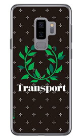 Transport Laurel クロスドット ブラック （クリア） Galaxy S9+ SC-03K・SCV39 docomo・au SECOND SKIN galaxy s9+ ケース galaxy s9+ カバー ギャラクシーs9+ ケース ギャラクシーs9+ カバー sc-03k ケース sc-03k カバー scv39 送料無料