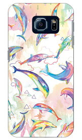 さとう ゆい 「pastel dolphin」 Galaxy S6 SC-05G docomo SECOND SKIN ハードケース sc-05g ケース sc-05g カバー sc-05gケース sc-05g カバー galaxy s6 ケース galaxy s6 カバー ギャラクシーs6 ケース ギャラクシーs6 カバー ドコモ 送料無料