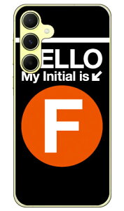 Cf LTD �T�u�E�F�C�C�j�V���� F �I�����W (�N���A) Galaxy A55 5G SC-53E SCG27 Coverfull �{�� �ی� �n�[�h�P�[�X �X�}�z�J�o�[�@��������