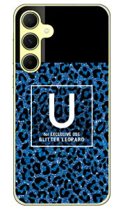 Cf LTD �q���E�� �l�C���{�g�� �C�j�V���� U �u���[ (�N���A) Galaxy A55 5G SC-53E SCG27 Coverfull �{�� �ی� �n�[�h�P�[�X �X�}�z�J�o�[�@��������