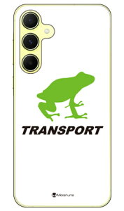 TRANSPORT FROG �z���C�g×�u���b�N (�N���A) design by Moisture Galaxy A55 5G SC-53E SCG27 SECOND SKIN �{�� �ی� �n�[�h�P�[�X �X�}�z�J�o�[�@��������