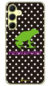 TRANSPORT FROG �u���b�N×�p�[�v�� (�N���A) design by Moisture Galaxy A55 5G SC-53E SCG27 SECOND SKIN �{�� �ی� �n�[�h�P�[�X �X�}�z�J�o�[�@��������