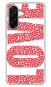 LOVE�i���b�h×�z���C�g�j (�N���A) Galaxy A36 5G SC-54F SM-A366Q Coverfull �{�� �ی� �n�[�h�P�[�X �X�}�z�J�o�[�@��������