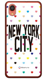 NYC マルチハートドットホワイト （クリア） design by Moisture Galaxy A22 5G SC-56B docomo SECOND SKIN セカンドスキン 平面 galaxy a22 sc-56b ケース galaxy a22 sc-56b カバー galaxy a22 ケース galaxy a22 カバー ギャラクシーエー22ケース 送料無料