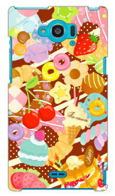 Milk's Design しらくらゆりこ 「Sweet time」 Disney Mobile on docomo SH-02G docomo Coverfull sh02g カバー sh02g ケース disney mobile on docomo sh-02g ケースモバイル sh-02g ケースモバイル ドコモ ケース sh-02g 送料無料