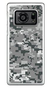 DIGITAL camouflage �O���[ �i�N���A�j design by Moisture AQUOS R6 SH-51B�EA101SH docomo�ESoftBank SECOND SKIN sh-51b a101sh �J�o�[ sh-51b a101sh �P�[�X aquos r6 sh-51b a101sh �P�[�X aquos r6 sh-51b a101sh �J�o�[ ��������
