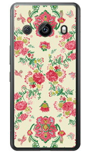 SINDEE �uNation Flower�v (�N���A) AQUOS R8 pro SH-51D A301SH SH-R80P SECOND SKIN �{�� �ی� �n�[�h�P�[�X �X�}�z�J�o�[�@��������