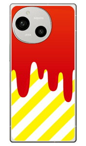 DRIP ���b�h �C�G���[ AQUOS R9 SH-51E A401SH SH-M28 (�\�t�gTPU) SECOND SKIN �P�[�X �J�o�[ �X�}�z�P�[�X �������� �ϏՌ� �v�����g �ی� �Ռ��z��
