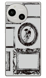�t���[�� �O���[ (�N���A) AQUOS R9 SH-51E A401SH SH-M28 Coverfull �{�� �ی� �n�[�h�P�[�X �X�}�z�J�o�[�@��������