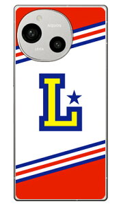 Cf LTD �`�A �C�j�V���� �A���t�@�x�b�g L ���b�h (�N���A) AQUOS R9 SH-51E A401SH SH-M28 Coverfull �{�� �ی� �n�[�h�P�[�X �X�}�z�J�o�[�@��������