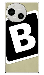 Cf LTD �L�����v �C�j�V���� �x�[�W��×�u���b�N B (�N���A) AQUOS R9 SH-51E A401SH SH-M28 Coverfull �{�� �ی� �n�[�h�P�[�X �X�}�z�J�o�[�@��������