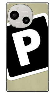Cf LTD �L�����v �C�j�V���� �x�[�W��×�u���b�N P (�N���A) AQUOS R9 SH-51E A401SH SH-M28 Coverfull �{�� �ی� �n�[�h�P�[�X �X�}�z�J�o�[�@��������