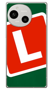 Cf LTD �L�����v �C�j�V���� �O���[��×���b�h L (�N���A) AQUOS R9 SH-51E A401SH SH-M28 Coverfull �{�� �ی� �n�[�h�P�[�X �X�}�z�J�o�[�@��������