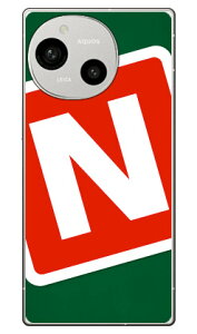 Cf LTD �L�����v �C�j�V���� �O���[��×���b�h N (�N���A) AQUOS R9 SH-51E A401SH SH-M28 Coverfull �{�� �ی� �n�[�h�P�[�X �X�}�z�J�o�[�@��������