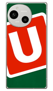 Cf LTD �L�����v �C�j�V���� �O���[��×���b�h U (�N���A) AQUOS R9 SH-51E A401SH SH-M28 Coverfull �{�� �ی� �n�[�h�P�[�X �X�}�z�J�o�[�@��������