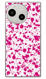 �X�v���b�g �z���C�g×�s���N (�N���A) AQUOS R9 SH-51E A401SH SH-M28 SECOND SKIN �{�� �ی� �n�[�h�P�[�X �X�}�z�J�o�[�@��������