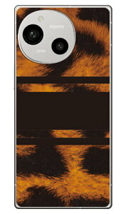 ROTM Leopard �u���b�N (�N���A) design by ROTM AQUOS R9 SH-51E A401SH SH-M28 SECOND SKIN �{�� �ی� �n�[�h�P�[�X �X�}�z�J�o�[�@��������