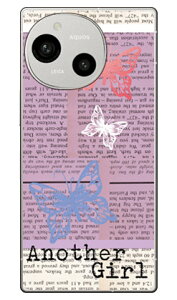 Hal Ikeda �uAnother Girl �p�[�v���v (�N���A) AQUOS R9 SH-51E A401SH SH-M28 SECOND SKIN �{�� �ی� �n�[�h�P�[�X �X�}�z�J�o�[�@��������