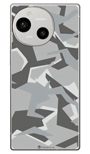 URBAN camouflage �O���[ (�N���A) design by Moisture AQUOS R9 SH-51E A401SH SH-M28 SECOND SKIN �{�� �ی� �n�[�h�P�[�X �X�}�z�J�o�[�@��������