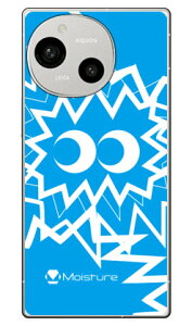 MASAGON �uPIKA PIKA BIG �u���[�v (�N���A) AQUOS R9 SH-51E A401SH SH-M28 SECOND SKIN �{�� �ی� �n�[�h�P�[�X �X�}�z�J�o�[�@��������