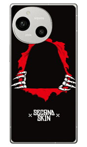 SK8 BONES2 (�N���A) AQUOS R9 SH-51E A401SH SH-M28 SECOND SKIN �{�� �ی� �n�[�h�P�[�X �X�}�z�J�o�[�@��������