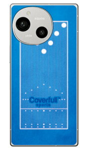 �{�E�����O���[���u���[ (�N���A) AQUOS R9 SH-51E A401SH SH-M28 Coverfull �{�� �ی� �n�[�h�P�[�X �X�}�z�J�o�[�@��������