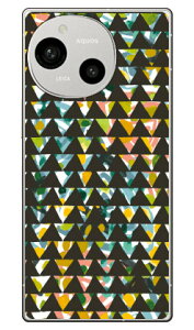 �g���C�A���O�� �X�g���[�g (�N���A) AQUOS R9 SH-51E A401SH SH-M28 Coverfull �{�� �ی� �n�[�h�P�[�X �X�}�z�J�o�[�@��������