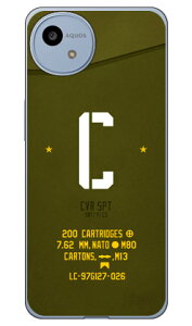 Cf LTD �~���^���[ �C�j�V���� �A���t�@�x�b�g C �J�[�L (�N���A) AQUOS wish4 SH-52E SHG13 A402SH A403SH SH-M27 Coverfull �{�� �ی� �n�[�h�P�[�X �X�}�z�J�o�[�@��������