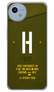 Cf LTD �~���^���[ �C�j�V���� �A���t�@�x�b�g H �J�[�L (�N���A) AQUOS wish4 SH-52E SHG13 A402SH A403SH SH-M27 Coverfull �{�� �ی� �n�[�h�P�[�X �X�}�z�J�o�[�@��������
