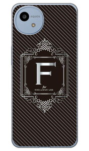 Cf LTD ���O�W���A���[�C�j�V���� F �V���o�[�O���[ (�N���A) AQUOS wish4 SH-52E SHG13 A402SH A403SH SH-M27 Coverfull �{�� �ی� �n�[�h�P�[�X �X�}�z�J�o�[�@��������