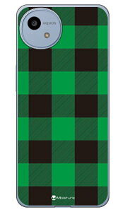 Buffalo check �O���[�� (�N���A) design by Moisture AQUOS wish4 SH-52E SHG13 A402SH A403SH SH-M27 SECOND SKIN �{�� �ی� �n�[�h�P�[�X �X�}�z�J�o�[�@��������
