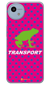 TRANSPORT FROG �s���N×�z���C�g (�N���A) design by Moisture AQUOS wish4 SH-52E SHG13 A402SH A403SH SH-M27 SECOND SKIN �{�� �ی� �n�[�h�P�[�X �X�}�z�J�o�[�@��������