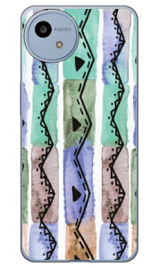 �E�F�[�r���O �o���h �p�^�[�� (�N���A) AQUOS wish4 SH-52E SHG13 A402SH A403SH SH-M27 Coverfull �{�� �ی� �n�[�h�P�[�X �X�}�z�J�o�[�@��������