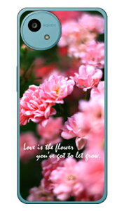 Flowers (�N���A) design by �L�m�V�^���O�~ AQUOS wish5 SH-52F A502SH SH-M32 Coverfull �{�� �ی� �n�[�h�P�[�X �X�}�z�J�o�[�@��������